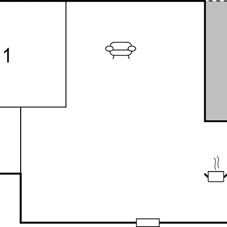 1 Bedroom Lovely In
